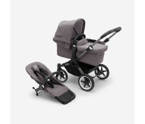 Bugaboo Donkey 5 Mono Graphite Grey Graphite frame Детская Коляска Трансформер 2в1