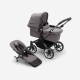 Bugaboo Donkey 5 Mono Graphite Grey Graphite frame Детская Коляска Трансформер 2в1