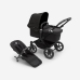 Bugaboo Donkey 5 Mono Midnight black Black frame Bērnu Ratiņi Transformeris 2in1