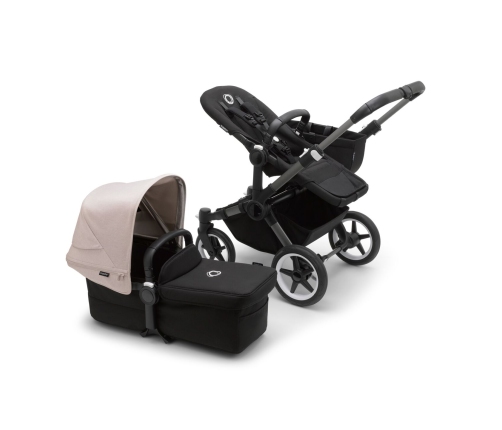 Bugaboo Donkey 5 Midnight black Graphite frame Детская Коляска Трансформер 2в1 (без капюшона)