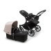 Bugaboo Donkey 5 Midnight black Graphite frame Bērnu Ratiņi Transformeris 2in1 (bez jumta)