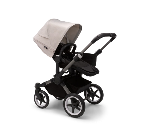 Bugaboo Donkey 5 Midnight black Graphite frame Bērnu Ratiņi Transformeris 2in1 (bez jumta)