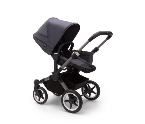 Bugaboo Donkey 5 Mono Stormy Blue Graphite frame Детская Коляска Трансформер 2в1