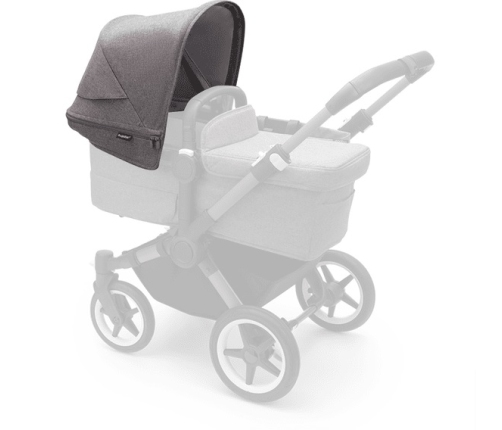 Bugaboo Donkey 5 sun canopy Grey Melange Jumtiņš ratiem