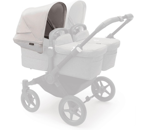 Bugaboo Donkey 5 sun canopy Misty White Jumtiņš ratiem