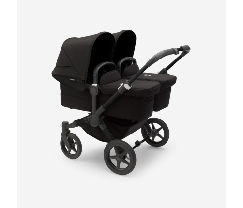 Bugaboo Donkey 5 TWIN Midnight black Black frame Коляска для двойни Трансформер 2in1