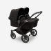 Bugaboo Donkey 5 TWIN Midnight black Black frame Коляска для двойни Трансформер 2in1