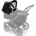 Bugaboo Donkey breezy Sun canopy Midnight black Jumtiņš ratiem