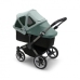 Bugaboo Donkey breezy Sun canopy Pine Green Jumtiņš ratiem