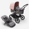 Bugaboo Fox 5 Grey Melange Детская Коляска 2в1 Графитовая рама + Kапюшон Morning Pink