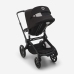 Bugaboo Fox 5 Grey Melange Bērnu Ratiņi 2in1 Black Rāmis + Jumts Melns