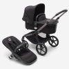 Bugaboo Fox 5 Midnight black Bērnu Ratiņi 2in1 Grafīta rāmis + Melns jumts