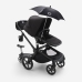 Bugaboo Fox 5 Midnight black Bērnu Ratiņi 2in1 Melns rāmis + Jumts Misty White