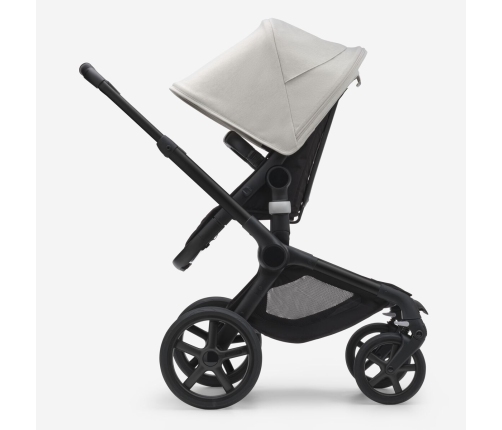 Bugaboo Fox 5 Midnight black Bērnu Ratiņi 2in1 Melns rāmis + Jumts Misty White