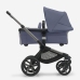 Bugaboo Fox 5 Stormy Blue Детская Коляска 2в1 Графитовая рама