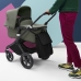 Bugaboo Ratu soma ar pārtinamo virsmu Midnight black