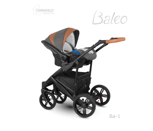 Camarelo Baleo BA-1 Bērnu Ratiņi 3in1