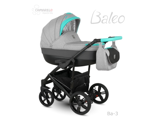 Camarelo Baleo BA-3 Bērnu Ratiņi 3in1