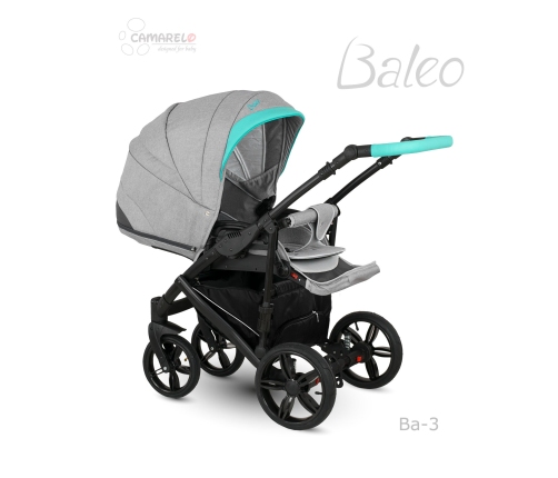 Camarelo Baleo BA-3 Bērnu Ratiņi 3in1