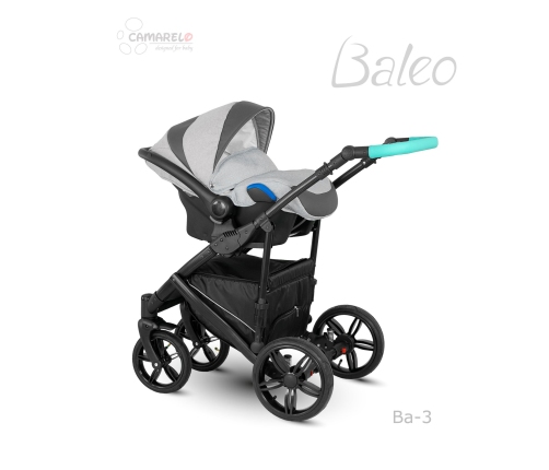 Camarelo Baleo BA-3 Bērnu Ratiņi 3in1