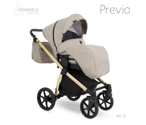 Camarelo Previo PR-3 Bērnu Ratiņi 2in1