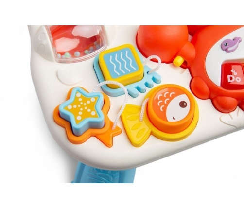 Caretero Toyz Interaktīvais galdiņš-staigulītis Orange 2in1