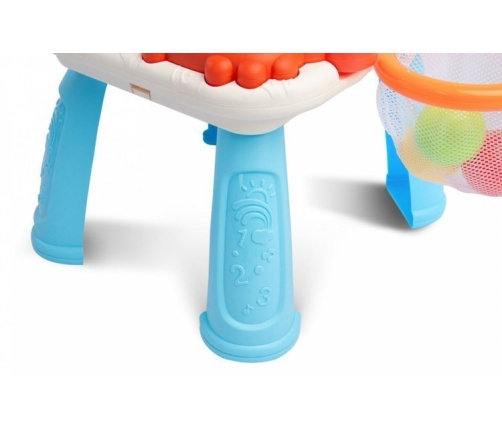 Caretero Toyz Interaktīvais galdiņš-staigulītis Turquoise 2in1