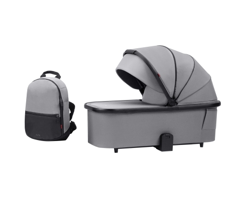 CARRELLO Alfa 2023 Feather Grey CRL-6507/1 Люлька для коляски