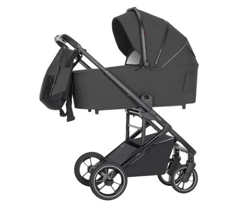 Carrello Alfa 2024 2in1 Graphite Grey Bērnu Ratiņi