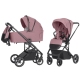 Carrello Alfa 2024 2in1 Rouge Pink Bērnu Ratiņi