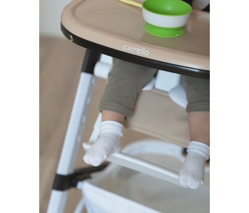 Carrello Apricus Ripe Lime Barošanas Krēsls