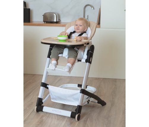 Carrello Apricus Ripe Lime Barošanas Krēsls