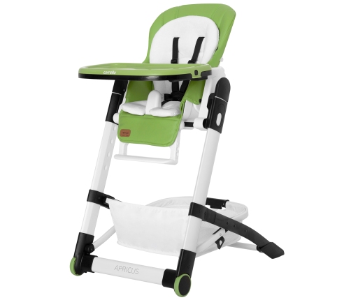 Carrello Apricus Ripe Lime Barošanas Krēsls