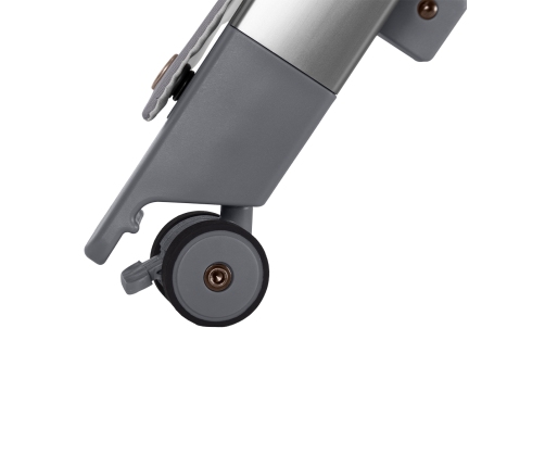 Carrello Aria Cloud Grey CRL-15501 Gulta - Manēža ar nolaižamu sānu