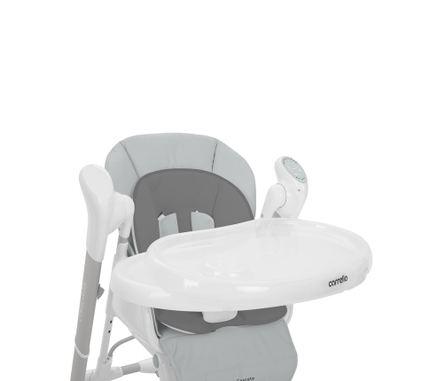 Carrello Cascata Ash Grey 3in1 Barošanas Krēsls