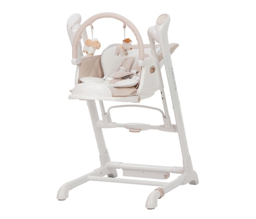 Carrello Cascata Cream Beige 3in1 Barošanas Krēsls