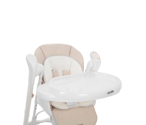 Carrello Cascata Cream Beige 3in1 Barošanas Krēsls