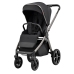 Carrello Omega 2024 2in1 Absolute Black Bērnu Ratiņi