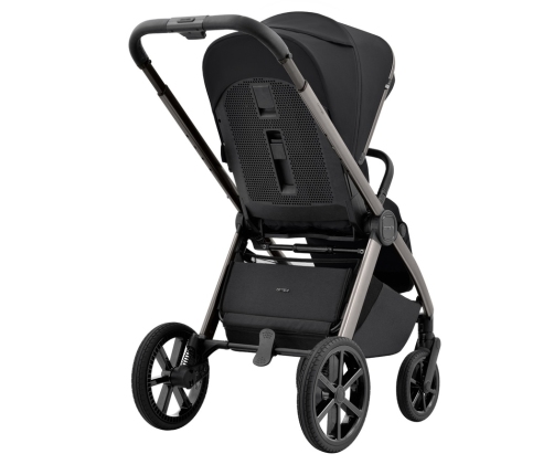 Carrello Omega 2024 2in1 Absolute Black Bērnu Ratiņi