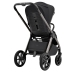 Carrello Omega 2024 2in1 Absolute Black Bērnu Ratiņi