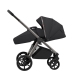 Carrello Omega 2024 2in1 Absolute Black Bērnu Ratiņi