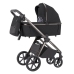 Carrello Omega 2024 2in1 Absolute Black Bērnu Ratiņi