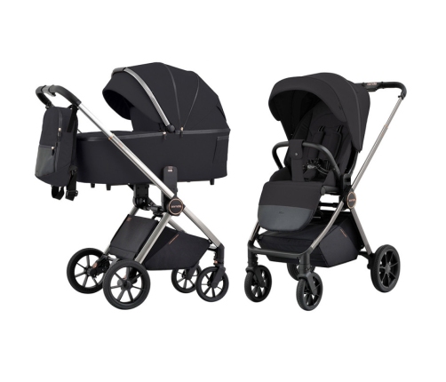 Carrello Ultra Night Black CRL-6525 Детская Коляска 2in1