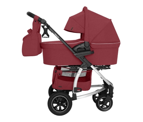 Carrello Vista Air Ruby Red Bērnu Ratiņi 2in1