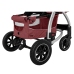 Carrello Vista Air Ruby Red Bērnu Ratiņi 2in1