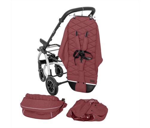 Carrello Vista Air Ruby Red Детская Коляска 2 в 1