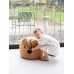 Bērnu krēsliņš-pufs 40 cm Childhome Teddy Bear Beige