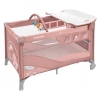 Манеж-Кровать Baby Design DREAM Pink 08 (2 уровня)