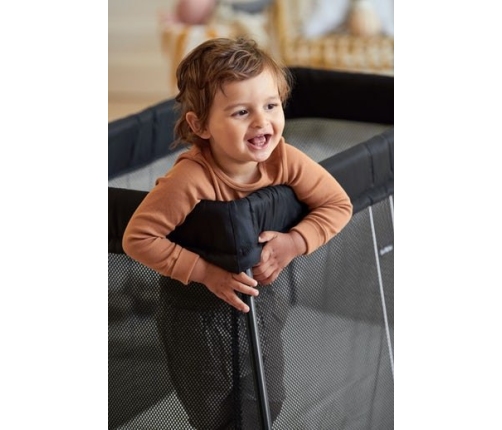 Ceļojumu gultiņa manēža BabyBjorn Travel cot Light Mesh Black 040280