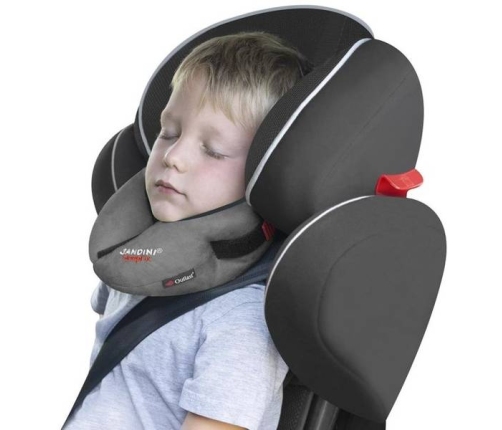 Ceļojumu spilvens autosēdeklim Sandini SleepFix Kids Outlast Anthracite